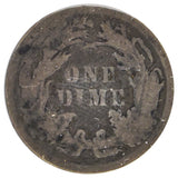 1891 Liberty Seated Dime (VG)