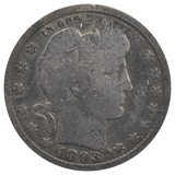 1893-O Barber Quarter (G) "Corroded"