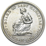 1893 Isabella Commemorative Quarter - AU Details