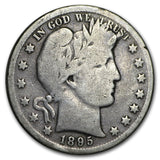 1895-S Barber Half Dollar (AG–G Condition)