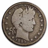 1895 Barber Quarter - VG