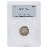 1895 Barber Dime PF64 PCGS