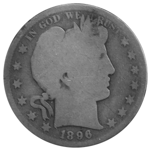 1896-S Barber Half Dollar (AG)