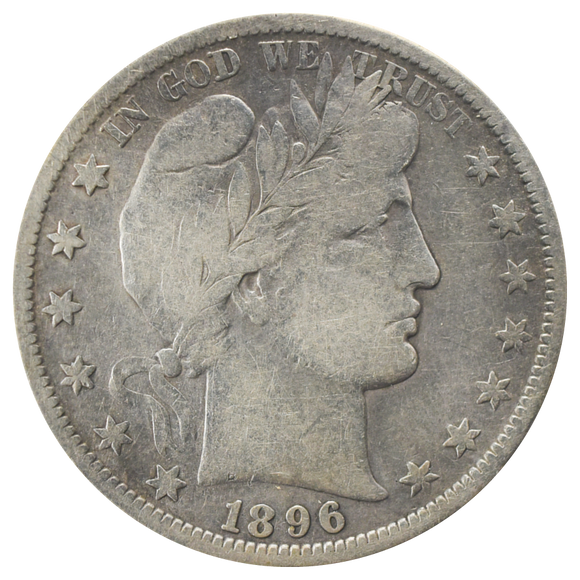 1896-S Barber Half Dollar (Fine)