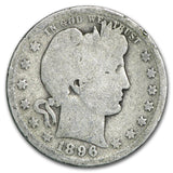 1896-O Barber Quarter - G