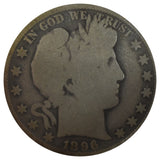 1896 Barber Half Dollar AG