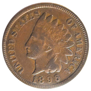 1896 Indian Head Cent (VG)