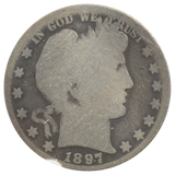 1897-O Barber Half Dollar (AG)
