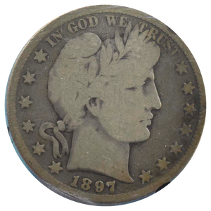 1897-S Barber Half Dollar (G)