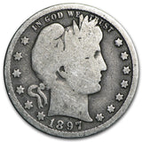 1897-O Barber Quarter - G