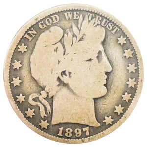 1897 Barber Half Dollar VG