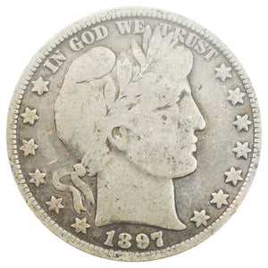 1897 Barber Half Dollar VG