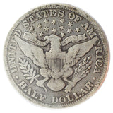 1897 Barber Half Dollar VG