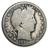 1898-O Barber Half Dollar (AG/G)
