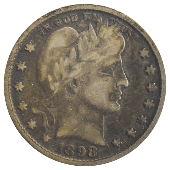 1898 Barber Quarter (Fine)