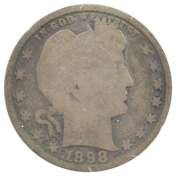 1898 Barber Quarter (G)