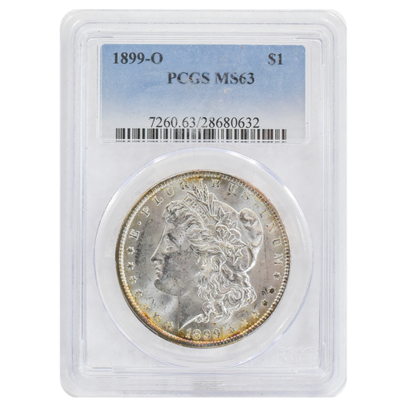 1899-O Morgan Dollar MS63 PCGS