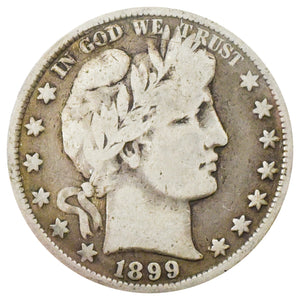 1899 Barber Half Dollar VG