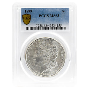 1899 MS63 Morgan Dollar PCGS