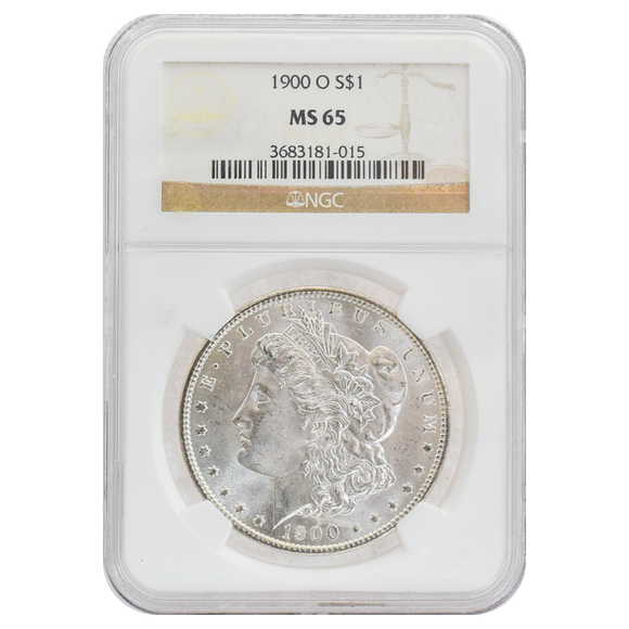 1900-O Morgan Dollar MS65 NGC