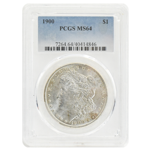1900 Morgan Dollar MS64 PCGS