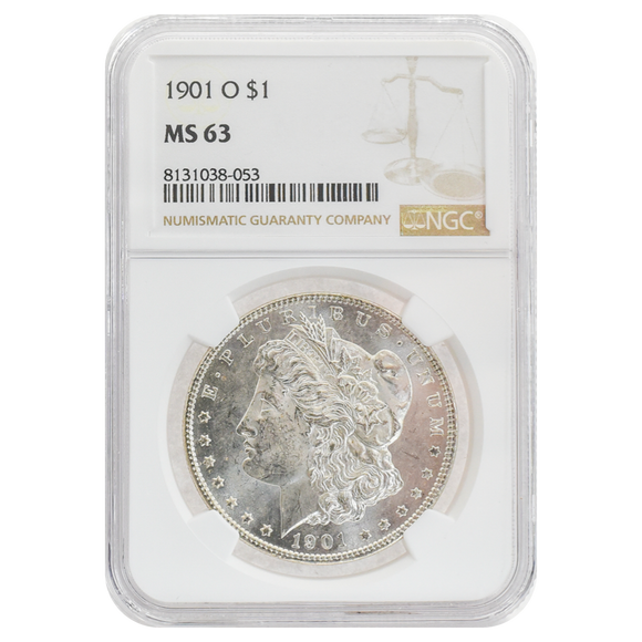 1901-O Morgan Dollar MS63 NGC