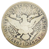 1901-S Barber Half Dollar VG