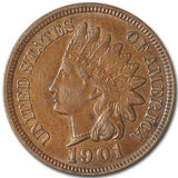 1901 Indian Head Cent - AU