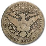 1901-O Barber Half Dollar (G–VG Condition)