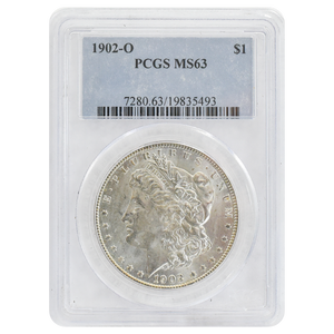 1902-O Morgan Dollar MS63 PCGS