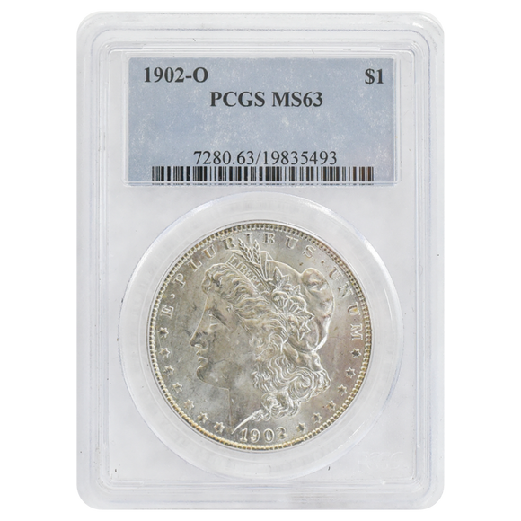 1902-O Morgan Dollar MS63 PCGS