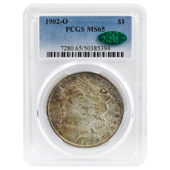 1902-O MS65 Morgan Dollar PCGS (CAC Sticker)