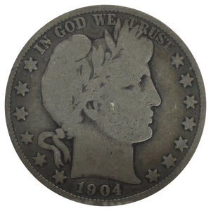 1904-O Barber Half Dollar Good