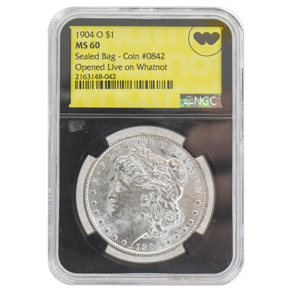 1904-O Morgan Dollar MS60 NGC