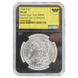 1904-O Morgan Dollar MS60 NGC