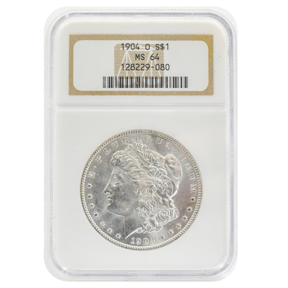 1904-O Morgan Dollar MS64 NGC