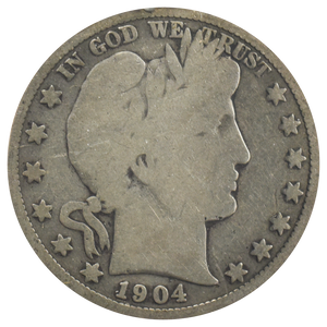 1904-S Barber Half Dollar (G)