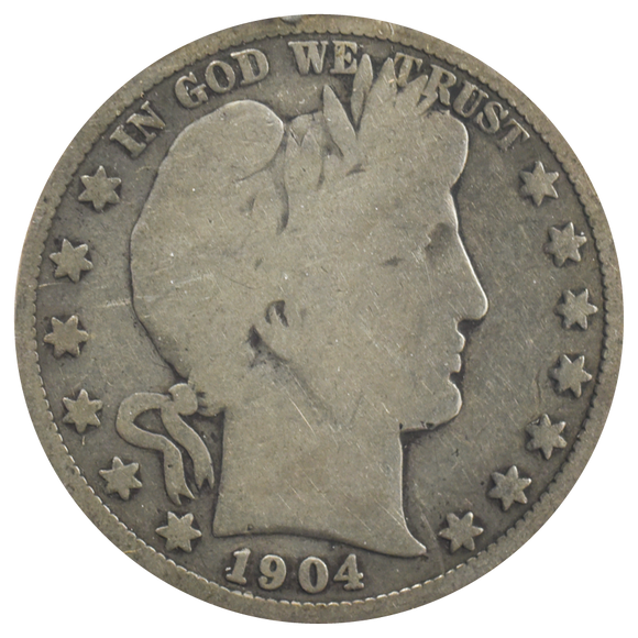 1904-S Barber Half Dollar (G)