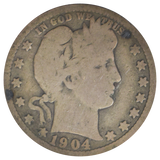 1904 Barber Quarter (AG)
