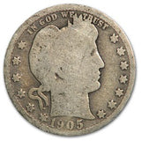 1905-O Barber Quarter 25C - AG