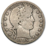 1905-S Barber Quarter - G
