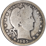 1905-O Barber Quarter - G