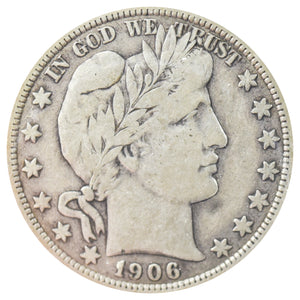 1906-D Barber Half Dollar Fine