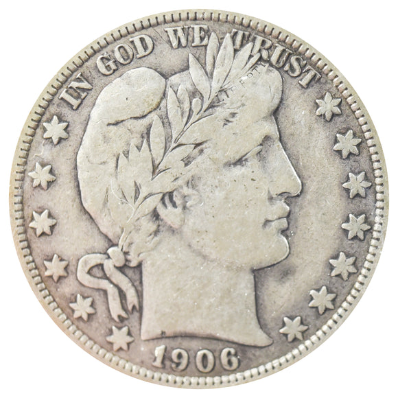 1906-D Barber Half Dollar Fine