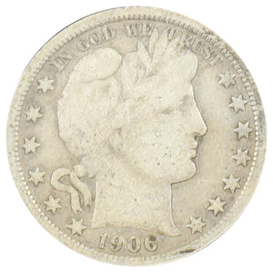 1906-O Barber Half Dollar Fine