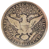 1906-O Barber Half Dollar VG