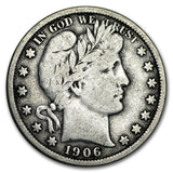 1906 Barber Half Dollar - Fine