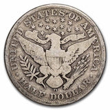 1906-D Barber Half Dollar - G/VG