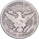 1906 Barber Half Dollar - AG/G
