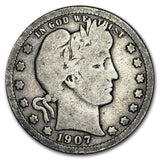 1907-O Barber Quarter - G